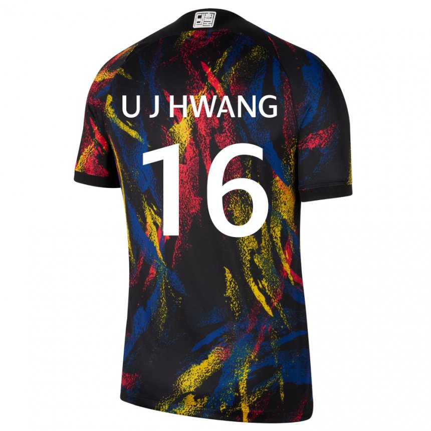 Niño Camiseta Corea Del Sur Ui-jo Hwang #16 Multicolores 2ª Equipación 22-24 La Camisa