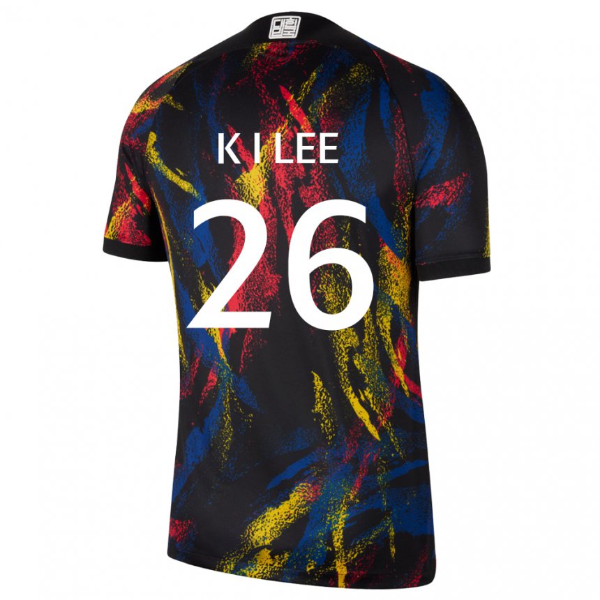 Niño Camiseta Corea Del Sur Kang-in Lee #26 Multicolores 2ª Equipación 22-24 La Camisa