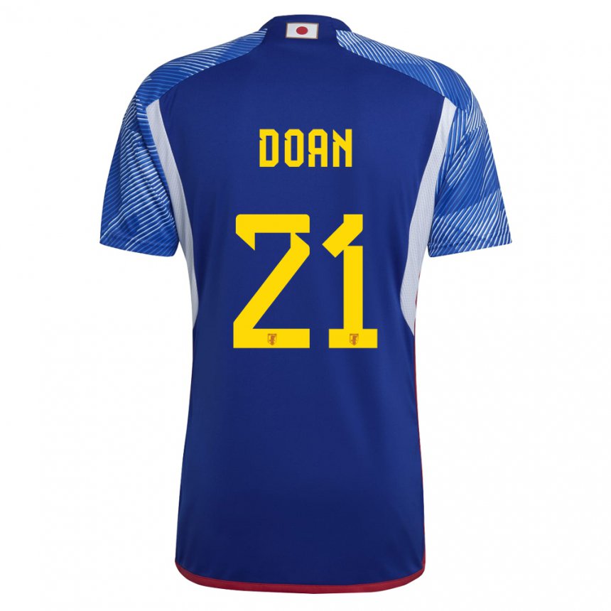 Hombre Camiseta Japón Ritsu Doan #21 Azul Real 1ª Equipación 22-24 La Camisa
