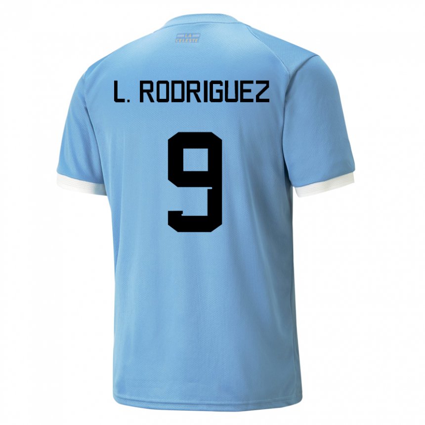Niño Camiseta Uruguay Luciano Rodriguez #9 Azul 1ª Equipación 22-24 La Camisa