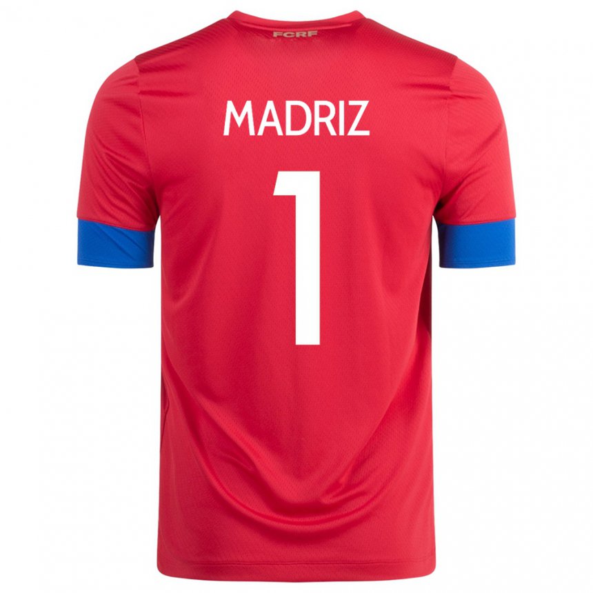Niño Camiseta Costa Rica Abraham Madriz #1 Rojo 1ª Equipación 22-24 La Camisa