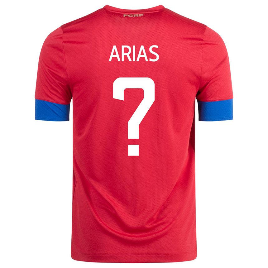 Niño Camiseta Costa Rica Jose Arias #0 Rojo 1ª Equipación 22-24 La Camisa