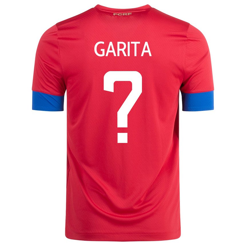 Niño Camiseta Costa Rica Emmanuel Garita #0 Rojo 1ª Equipación 22-24 La Camisa