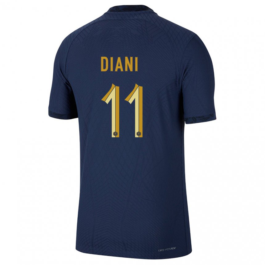 Niño Camiseta Francia Kadidiatou Diani #11 Azul Marino 1ª Equipación 22-24 La Camisa
