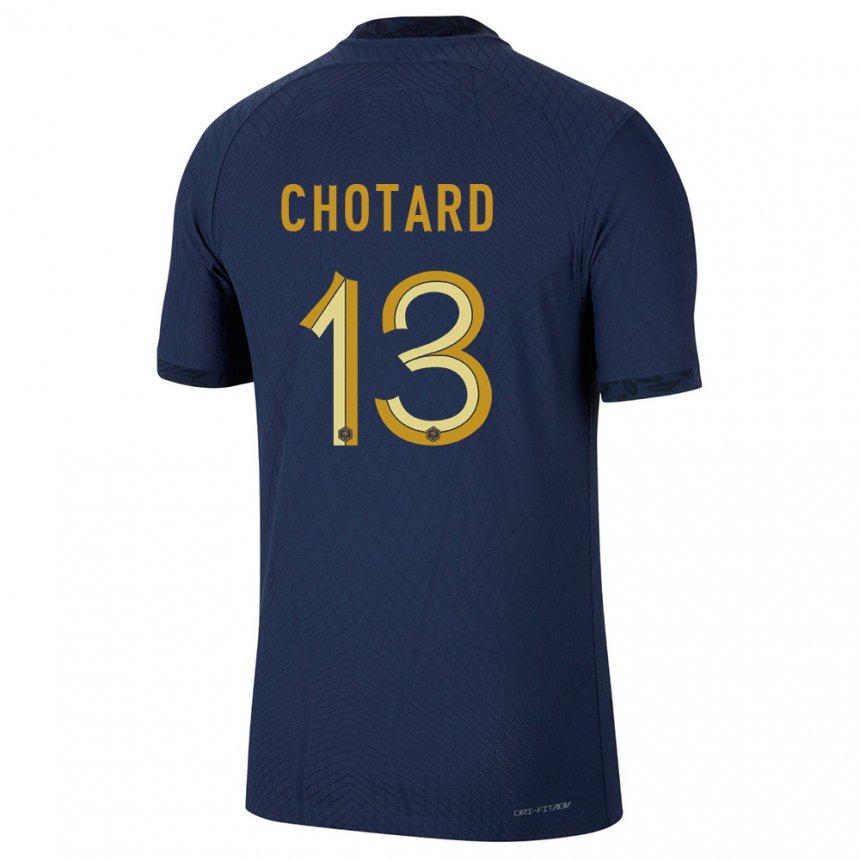 Niño Camiseta Francia Joris Chotard #13 Azul Marino 1ª Equipación 22-24 La Camisa