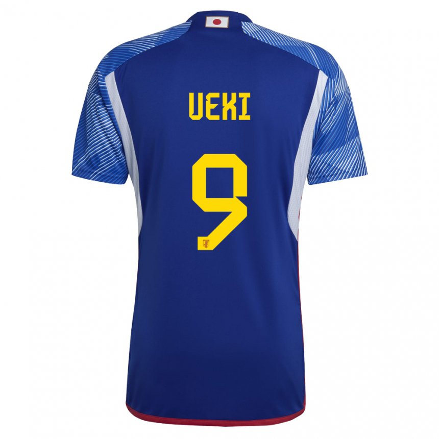 Niño Camiseta Japón Riko Ueki #9 Azul Real 1ª Equipación 22-24 La Camisa