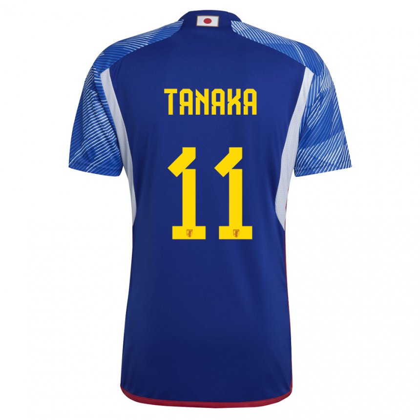Niño Camiseta Japón Mina Tanaka #11 Azul Real 1ª Equipación 22-24 La Camisa