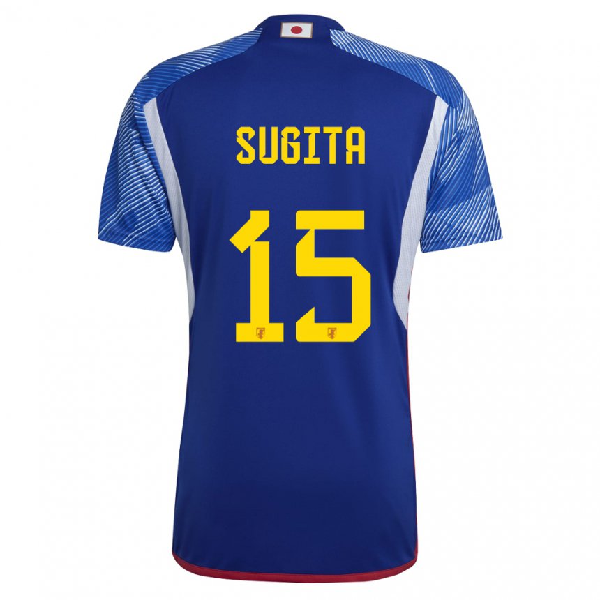 Niño Camiseta Japón Hina Sugita #15 Azul Real 1ª Equipación 22-24 La Camisa