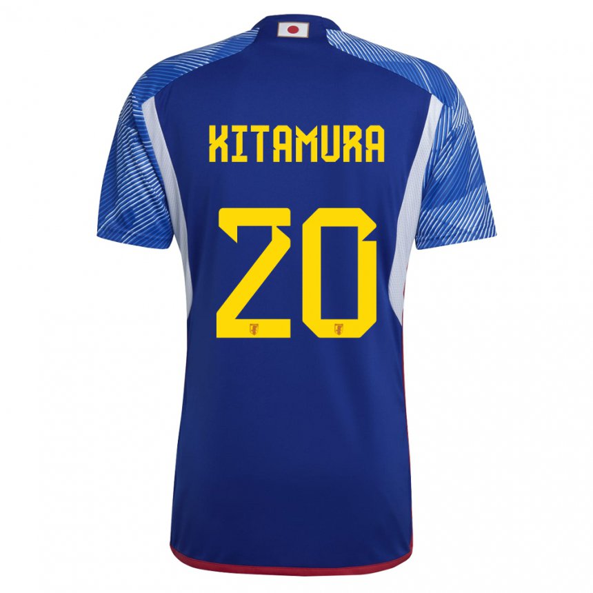 Niño Camiseta Japón Nanami Kitamura #20 Azul Real 1ª Equipación 22-24 La Camisa