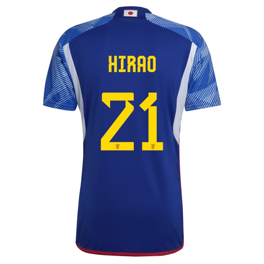 Niño Camiseta Japón Chika Hirao #21 Azul Real 1ª Equipación 22-24 La Camisa