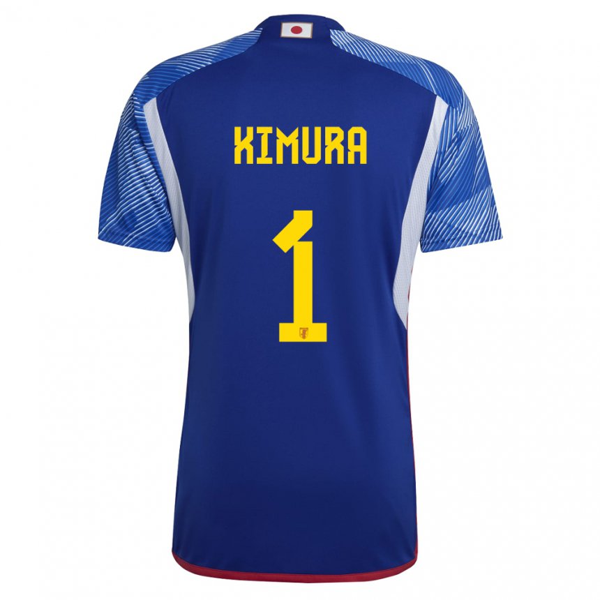 Niño Camiseta Japón Ryoya Kimura #1 Azul Real 1ª Equipación 22-24 La Camisa