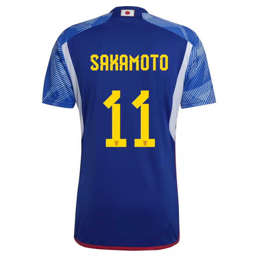 Niño Camiseta Japón Isa Sakamoto #11 Azul Real 1ª Equipación 22-24 La Camisa