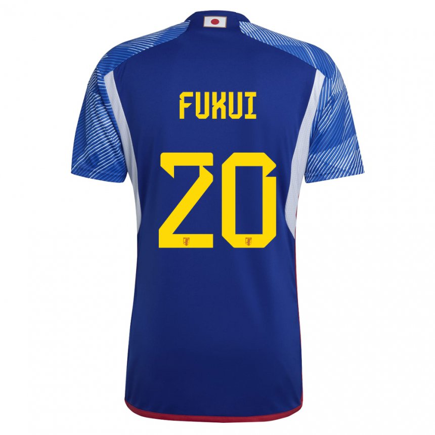 Niño Camiseta Japón Taichi Fukui #20 Azul Real 1ª Equipación 22-24 La Camisa
