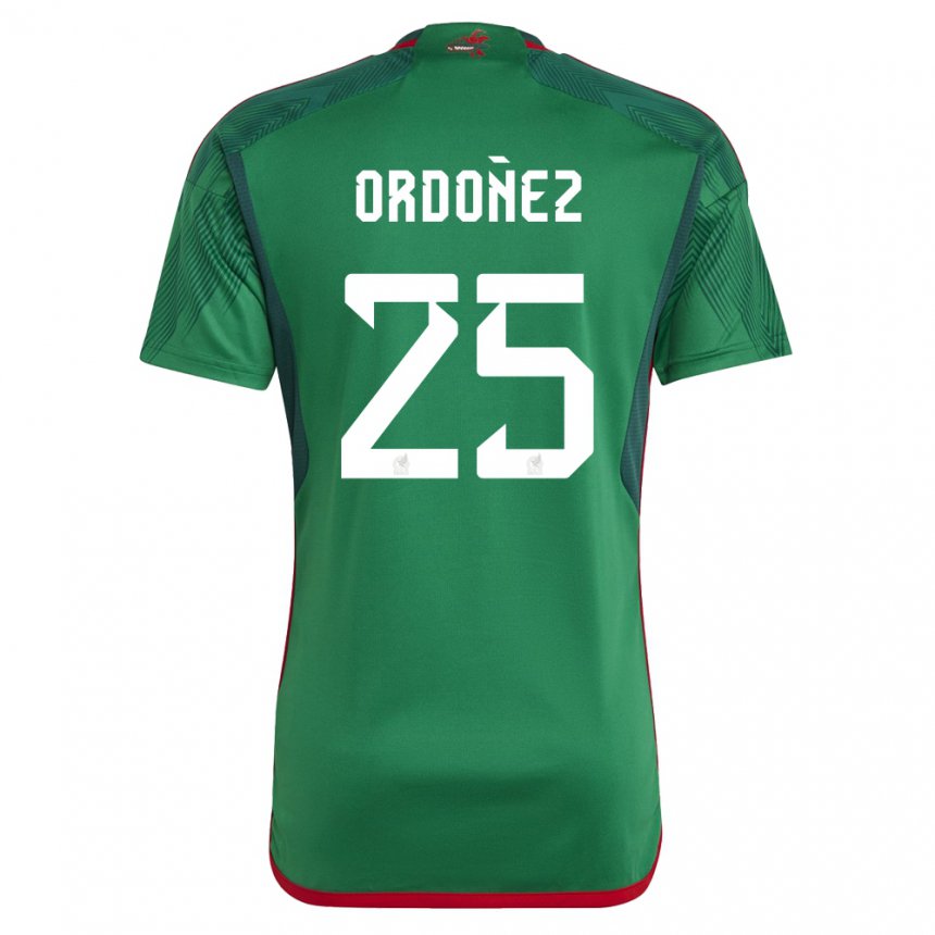 Niño Camiseta México Diana Ordonez #25 Verde 1ª Equipación 22-24 La Camisa