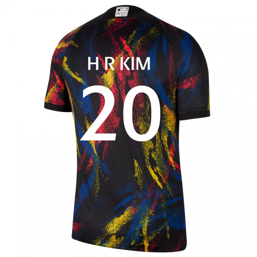 Niño Camiseta Corea Del Sur Kim Hye Ri #20 Multicolor 2ª Equipación 22-24 La Camisa