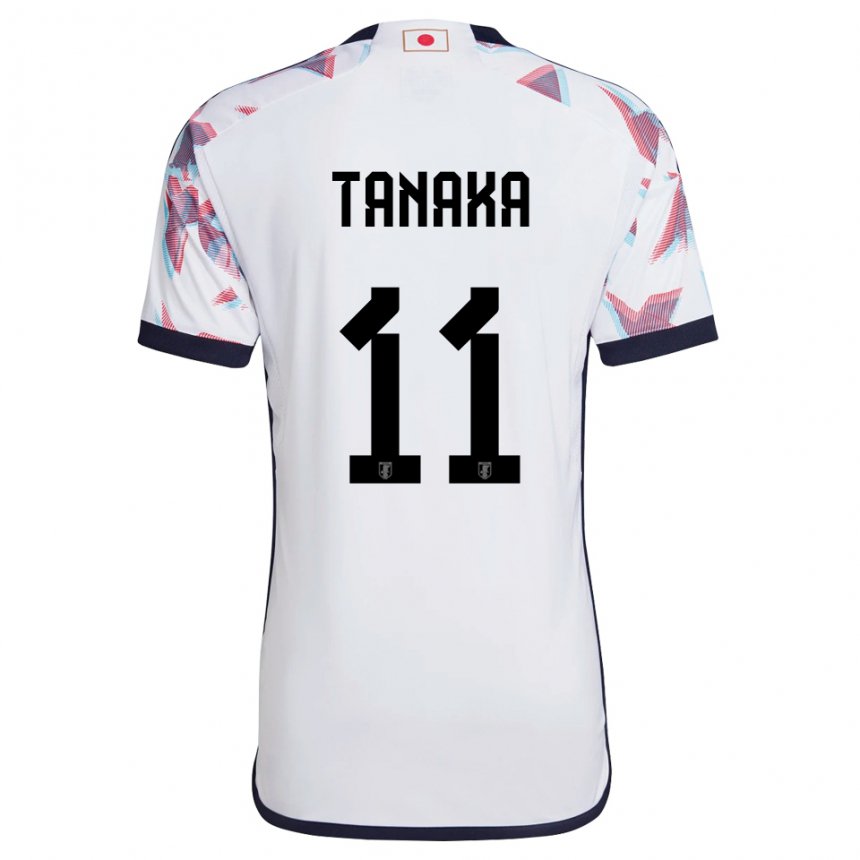Niño Camiseta Japón Mina Tanaka #11 Blanco 2ª Equipación 22-24 La Camisa