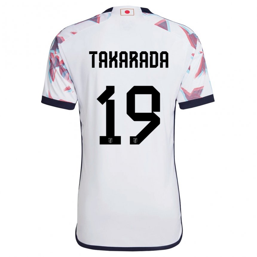Niño Camiseta Japón Saori Takarada #19 Blanco 2ª Equipación 22-24 La Camisa