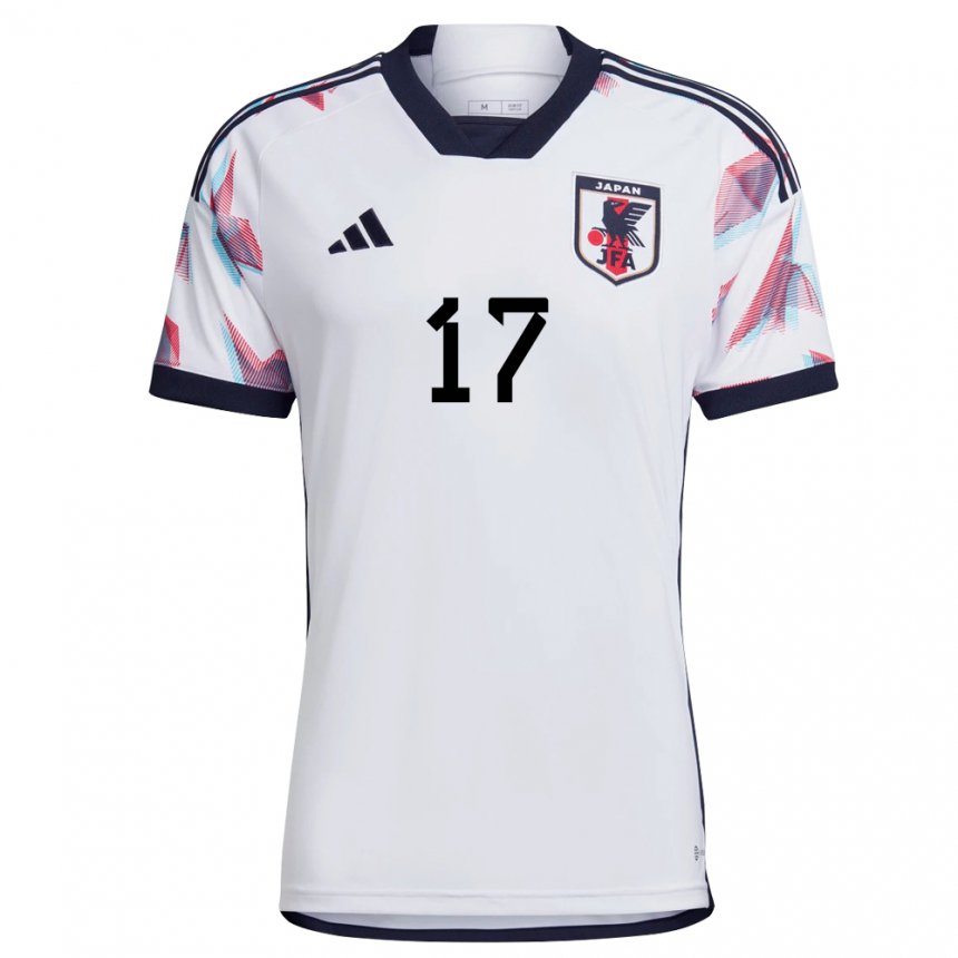 Niño Camiseta Japón Taishin Yamazaki #17 Blanco 2ª Equipación 22-24 La Camisa