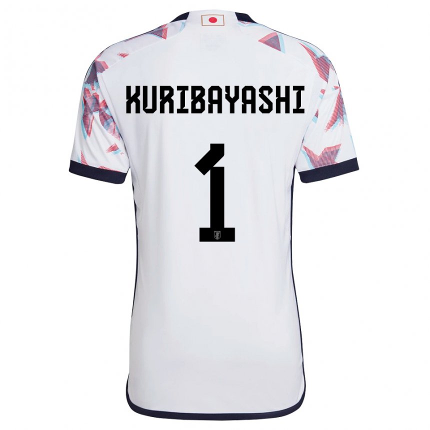 Niño Camiseta Japón Hayato Kuribayashi #1 Blanco 2ª Equipación 22-24 La Camisa