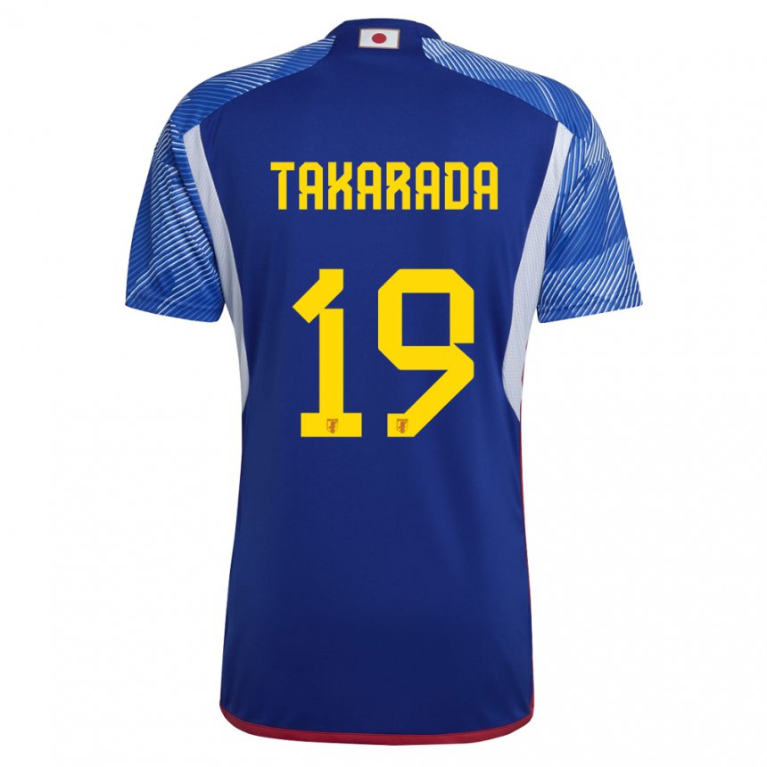 Hombre Camiseta Japón Saori Takarada #19 Azul Real 1ª Equipación 22-24 La Camisa