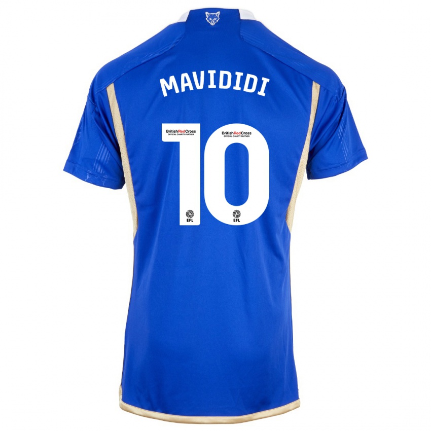 Niño Camiseta Stephy Mavididi #10 Azul 1ª Equipación 2023/24 La Camisa