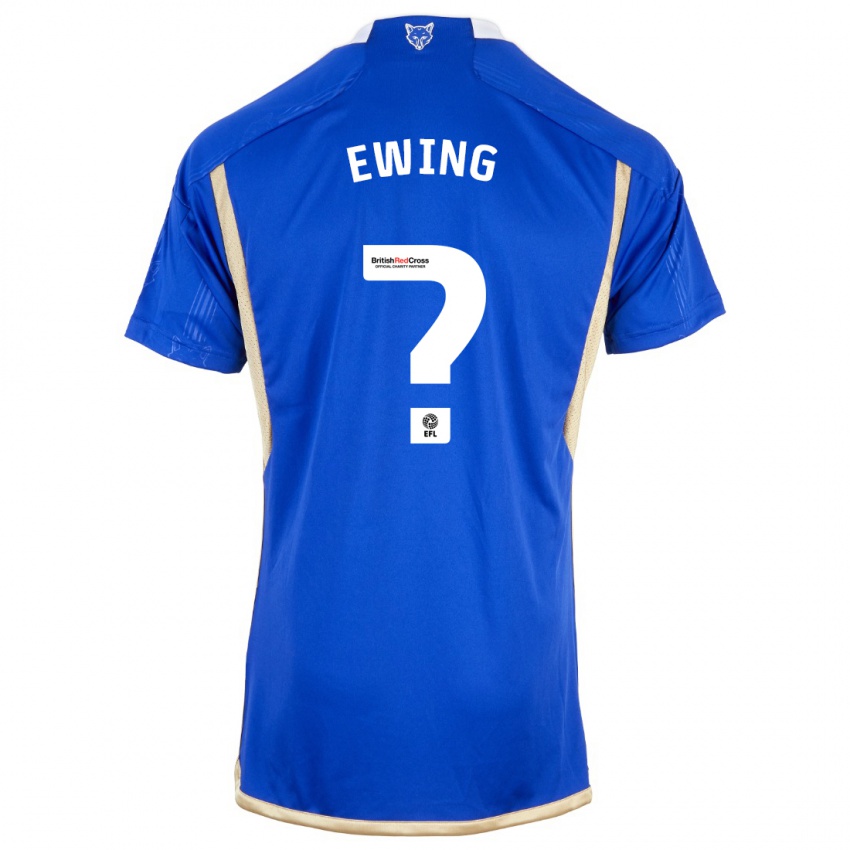 Niño Camiseta Oliver Ewing #0 Azul 1ª Equipación 2023/24 La Camisa