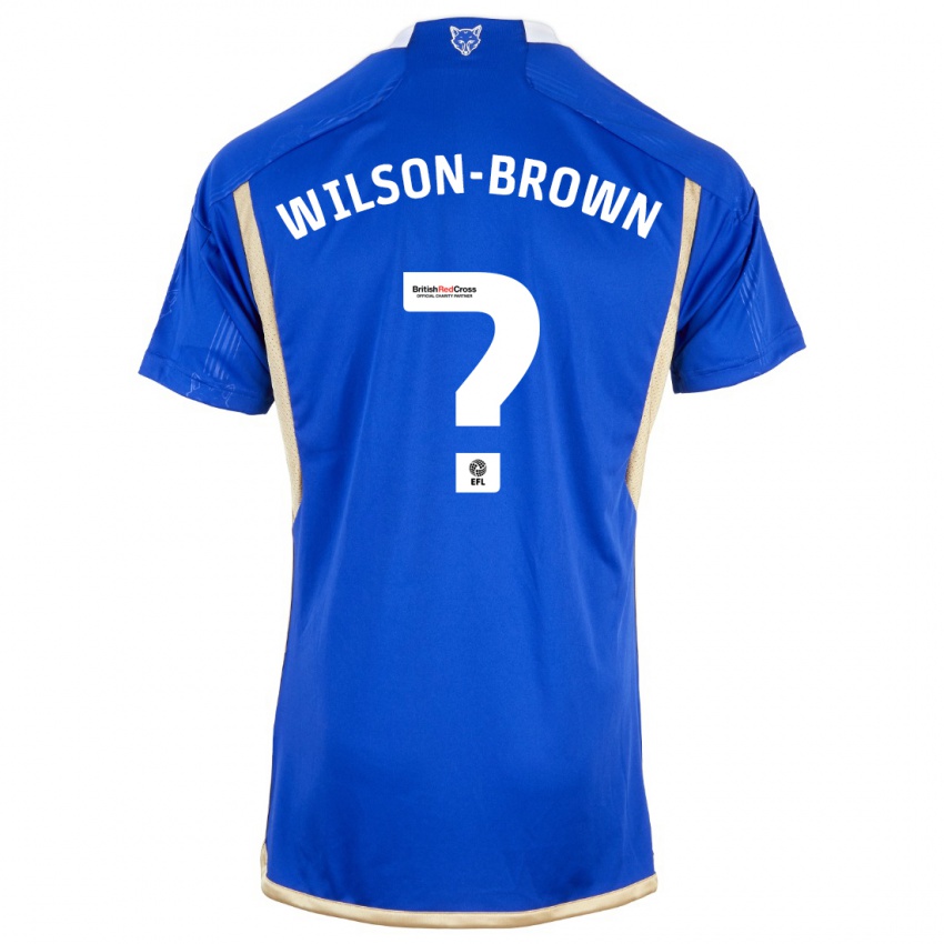 Niño Camiseta Thomas Wilson-Brown #0 Azul 1ª Equipación 2023/24 La Camisa