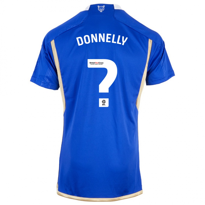 Niño Camiseta Ryan Donnelly #0 Azul 1ª Equipación 2023/24 La Camisa