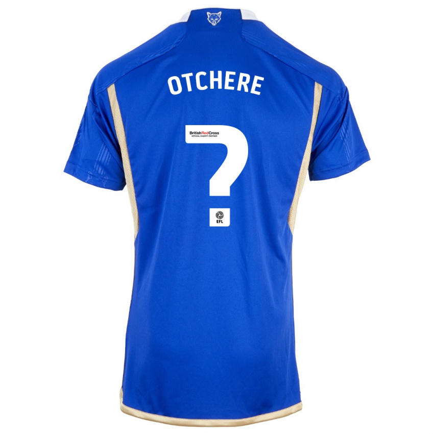 Niño Camiseta Kirsten Otchere #0 Azul 1ª Equipación 2023/24 La Camisa