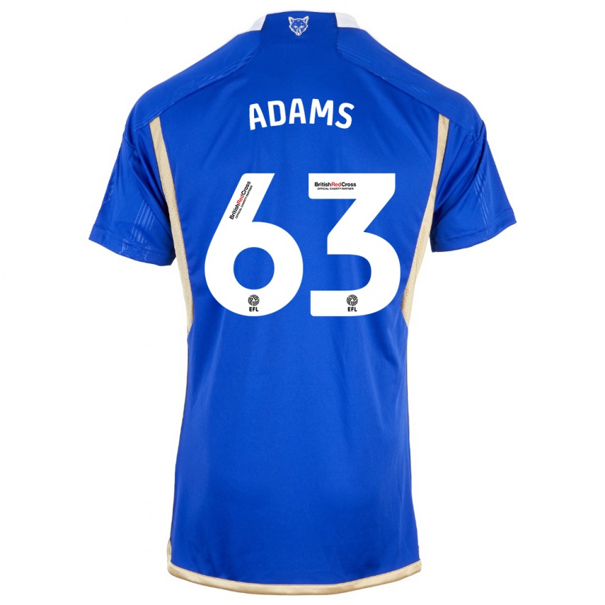 Niño Camiseta Bayli Spencer Adams #63 Azul 1ª Equipación 2023/24 La Camisa