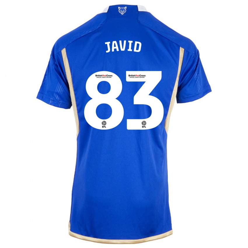Niño Camiseta Abdullah Javid #83 Azul 1ª Equipación 2023/24 La Camisa