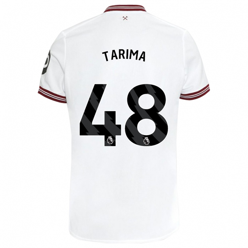 Niño Camiseta Sean Tarima #48 Blanco 2ª Equipación 2023/24 La Camisa