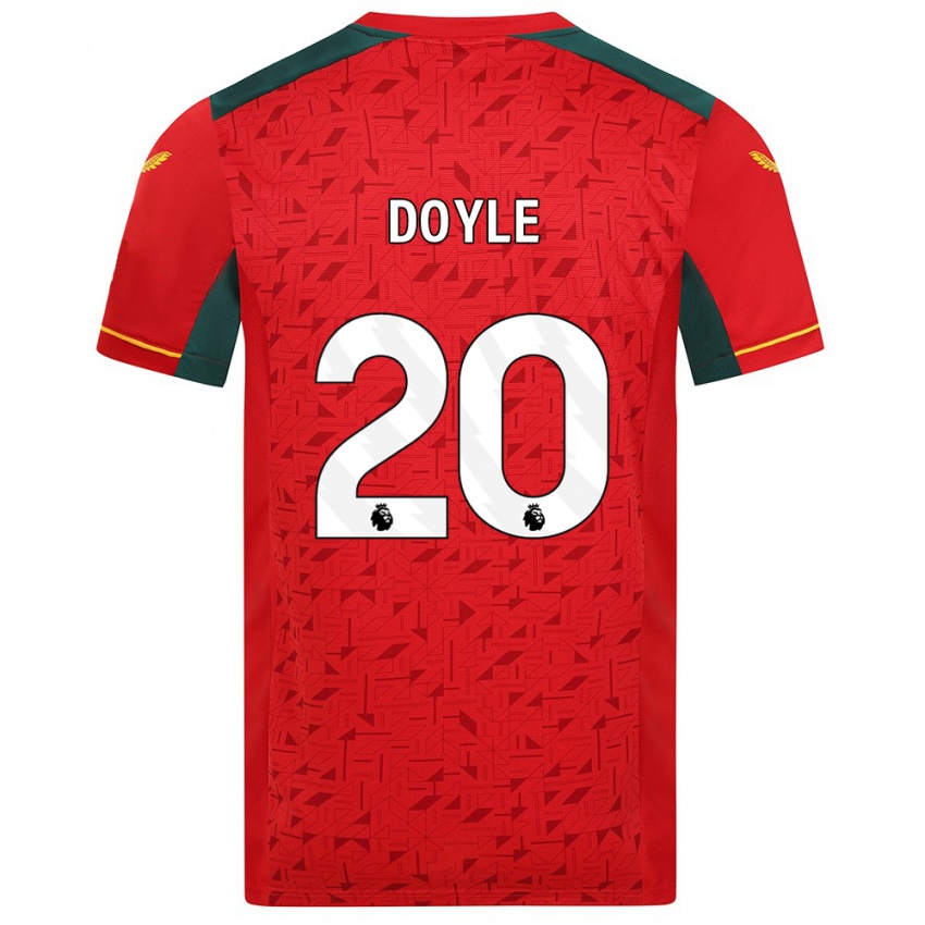 Niño Camiseta Tommy Doyle #20 Rojo 2ª Equipación 2023/24 La Camisa