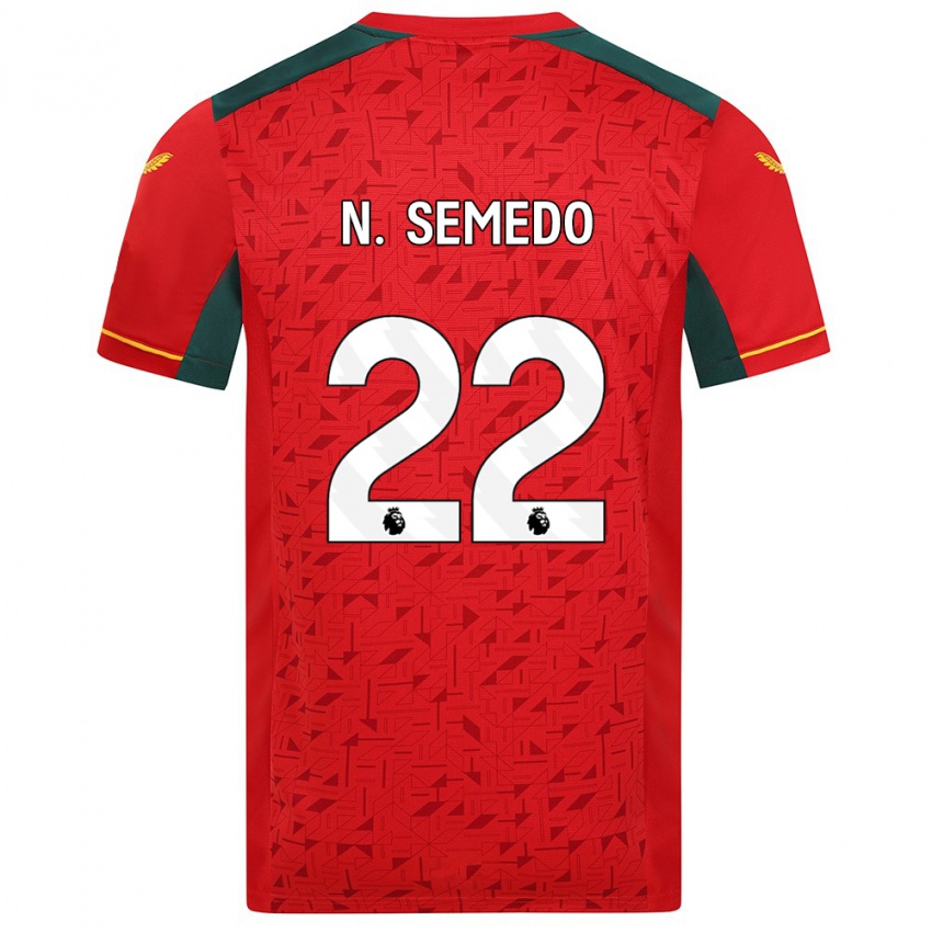 Niño Camiseta Nelson Semedo #22 Rojo 2ª Equipación 2023/24 La Camisa