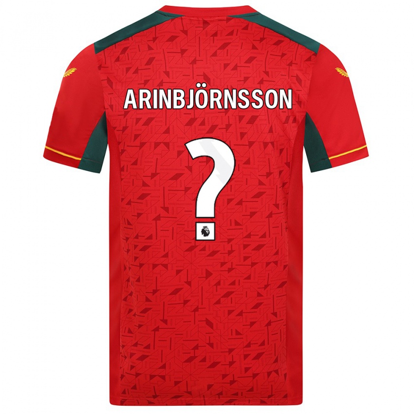Niño Camiseta Pálmi Rafn Arinbjörnsson #0 Rojo 2ª Equipación 2023/24 La Camisa