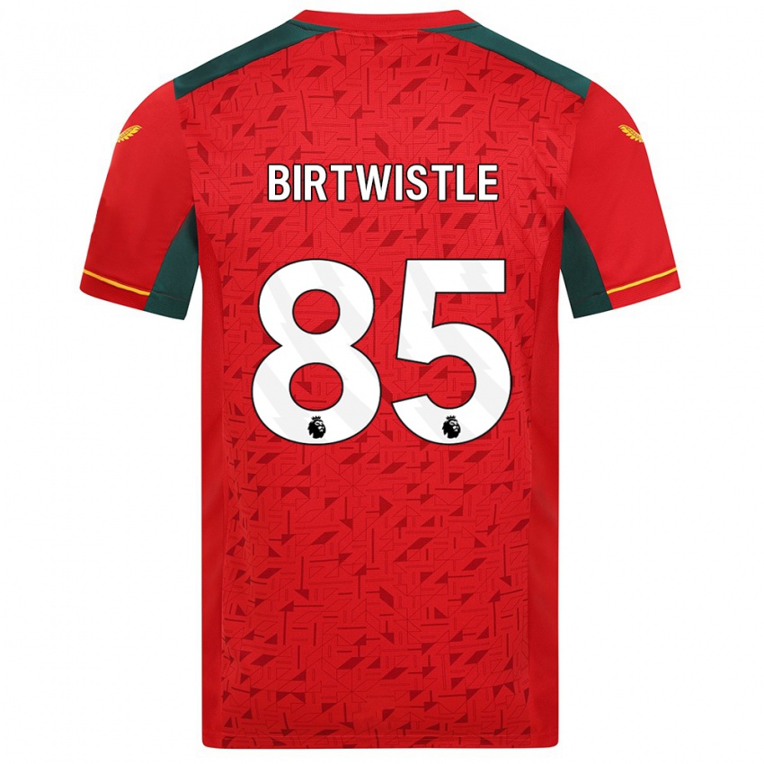 Niño Camiseta Harry Birtwistle #85 Rojo 2ª Equipación 2023/24 La Camisa