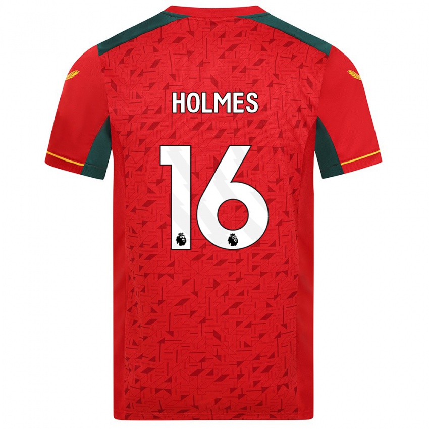 Niño Camiseta Summer Holmes #16 Rojo 2ª Equipación 2023/24 La Camisa