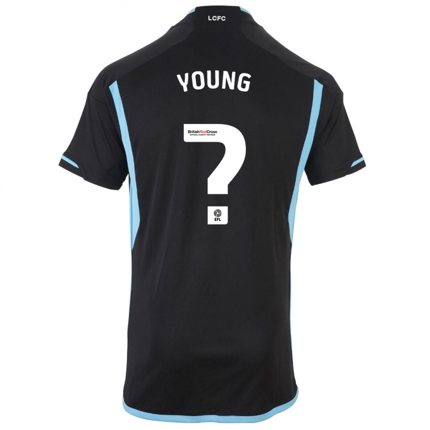 Niño Camiseta Brad Young #1 Negro 2ª Equipación 2023/24 La Camisa