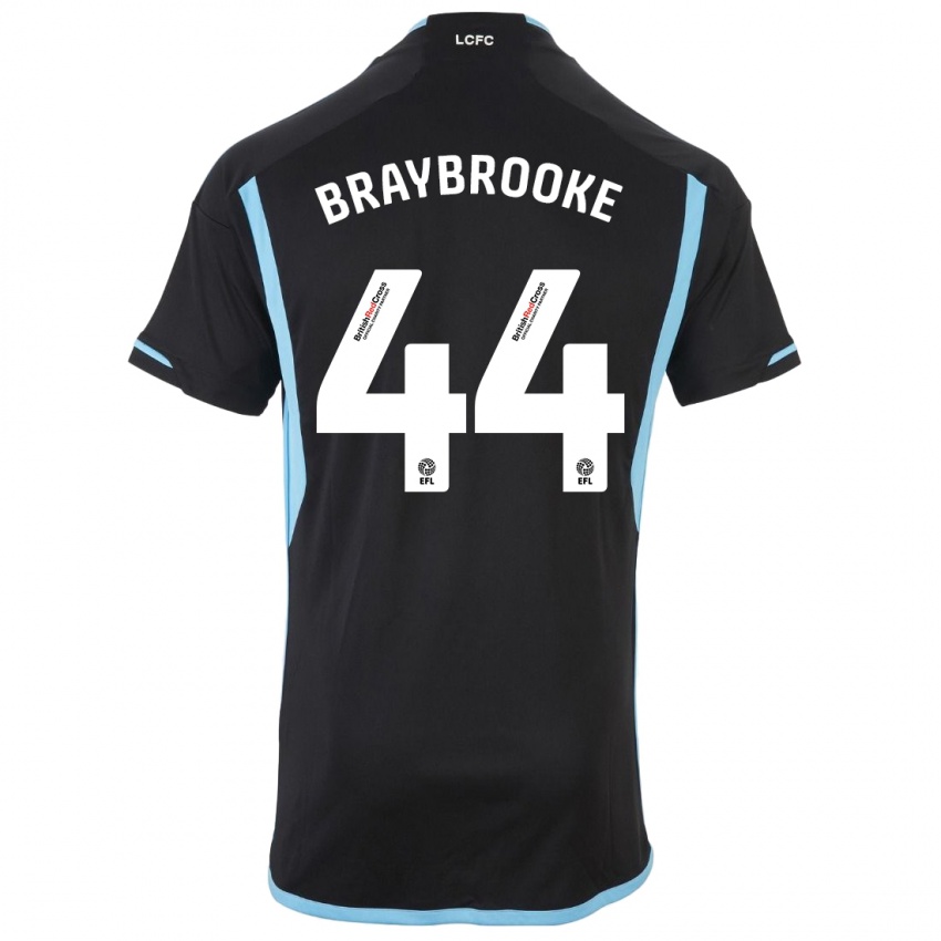Niño Camiseta Sammy Braybrooke #44 Negro 2ª Equipación 2023/24 La Camisa