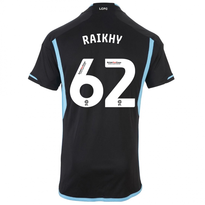 Niño Camiseta Arjan Raikhy #62 Negro 2ª Equipación 2023/24 La Camisa