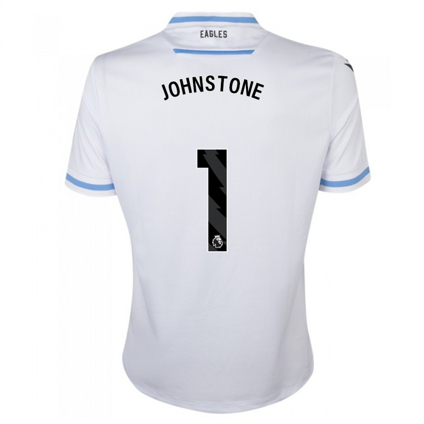 Niño Camiseta Sam Johnstone #1 Blanco 2ª Equipación 2023/24 La Camisa