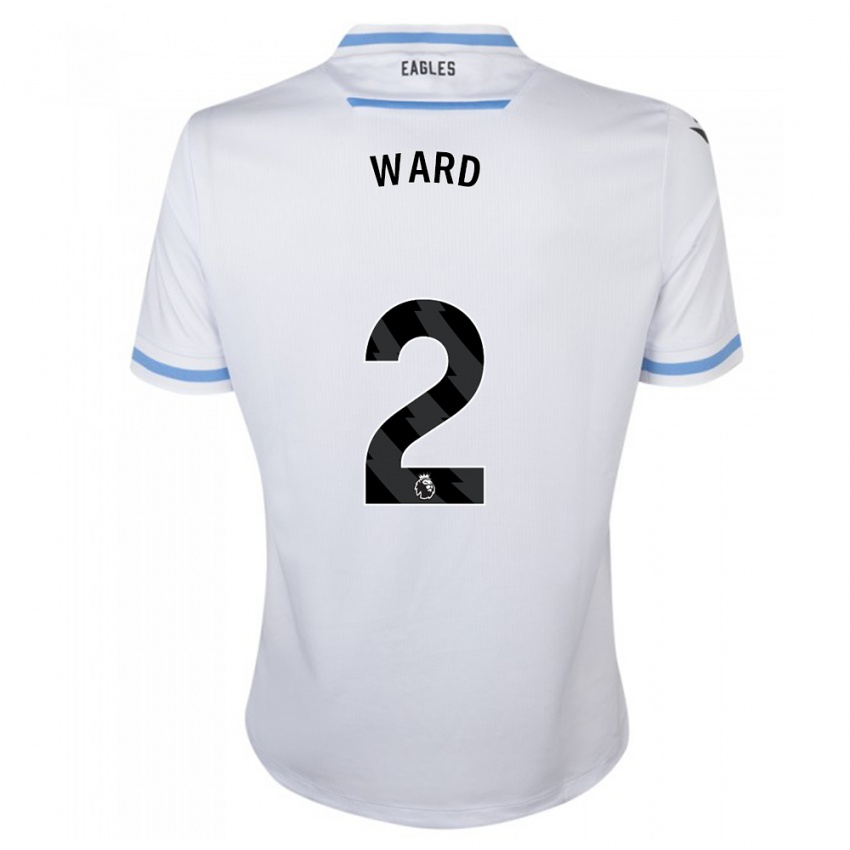 Niño Camiseta Joel Ward #2 Blanco 2ª Equipación 2023/24 La Camisa