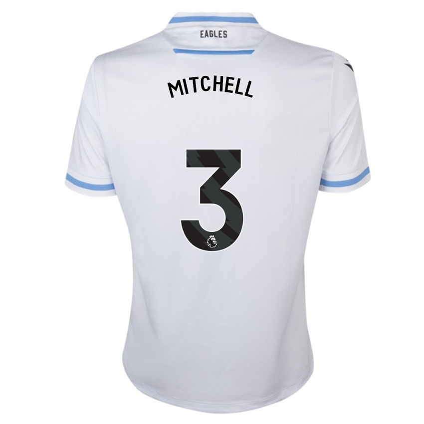 Niño Camiseta Tyrick Mitchell #3 Blanco 2ª Equipación 2023/24 La Camisa