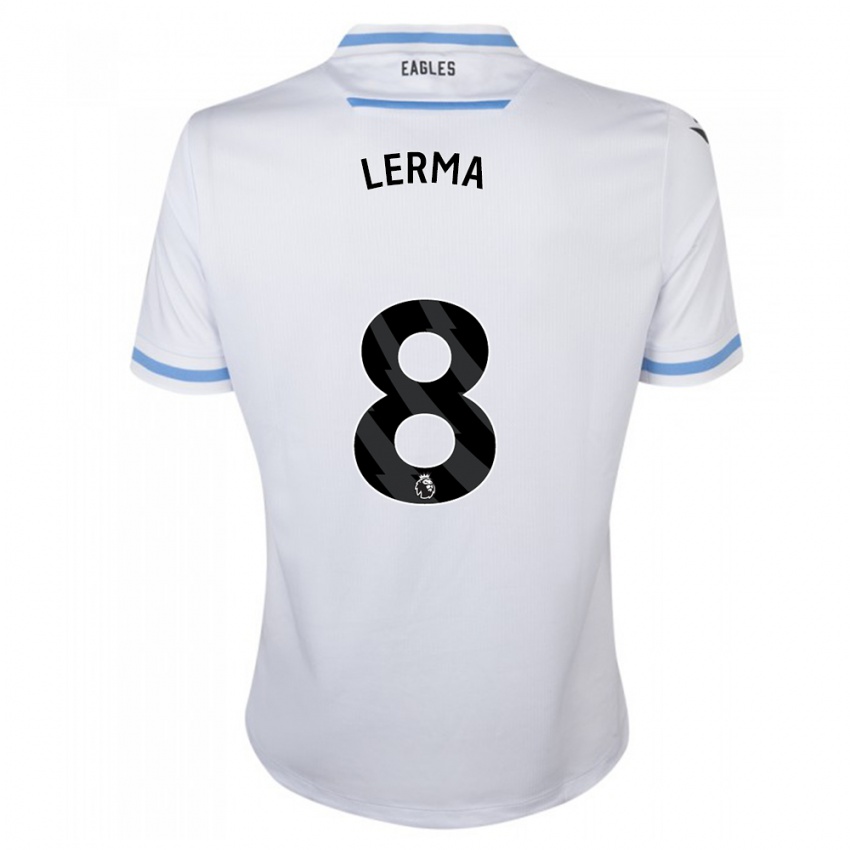 Niño Camiseta Jefferson Lerma #8 Blanco 2ª Equipación 2023/24 La Camisa