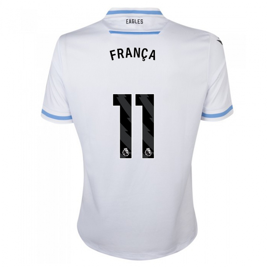 Niño Camiseta Matheus França #11 Blanco 2ª Equipación 2023/24 La Camisa