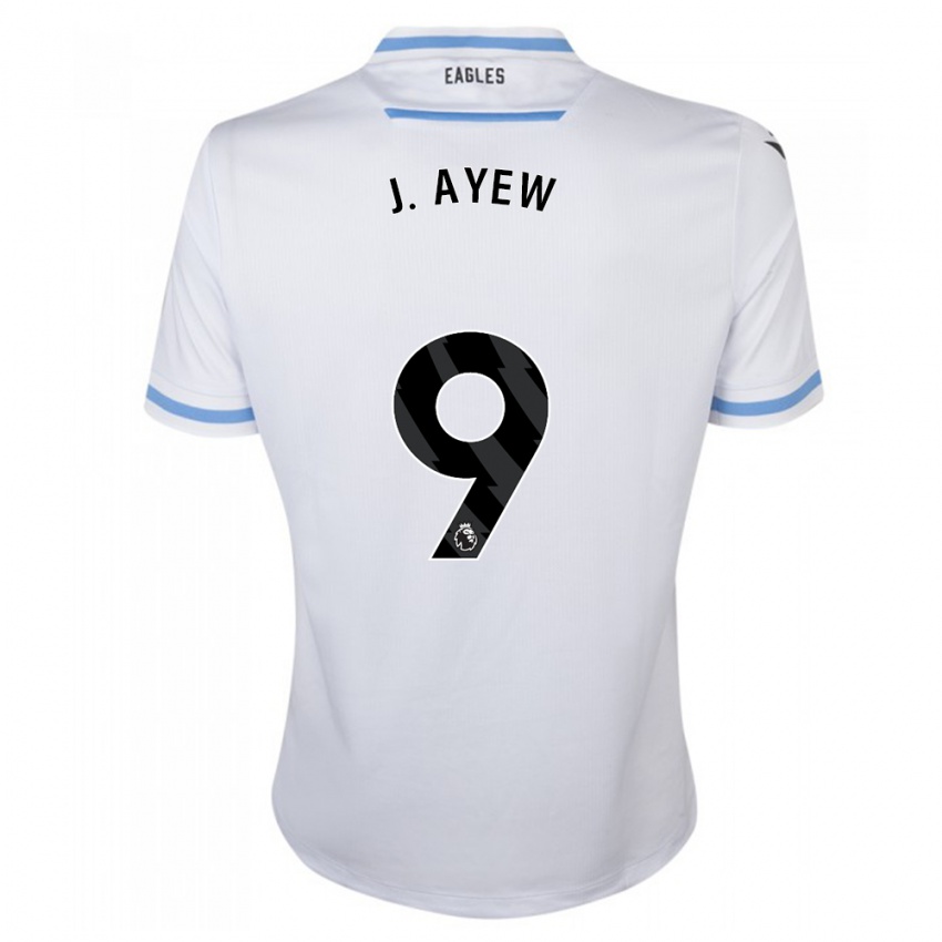 Niño Camiseta Jordan Ayew #9 Blanco 2ª Equipación 2023/24 La Camisa