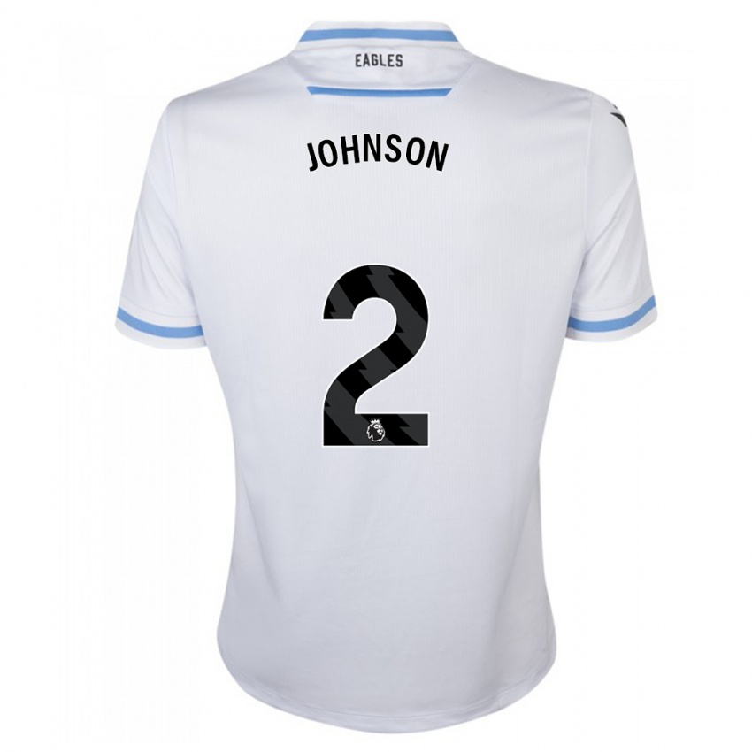 Niño Camiseta Annabel Johnson #2 Blanco 2ª Equipación 2023/24 La Camisa