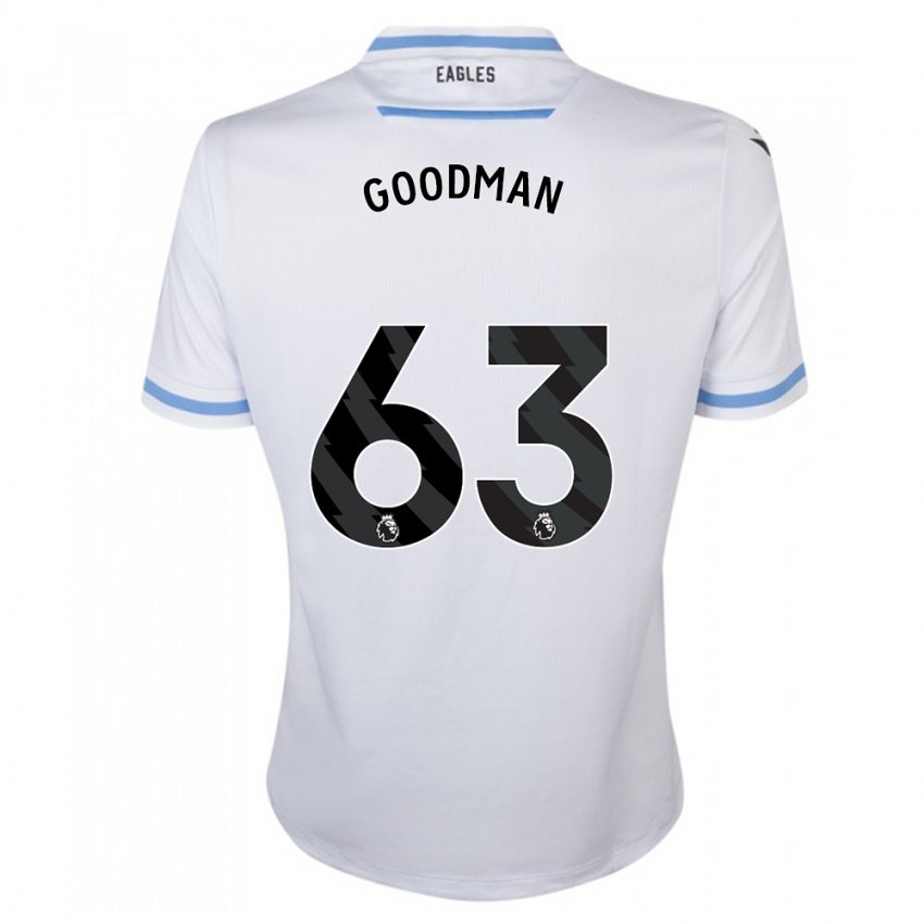 Niño Camiseta Owen Goodman #63 Blanco 2ª Equipación 2023/24 La Camisa