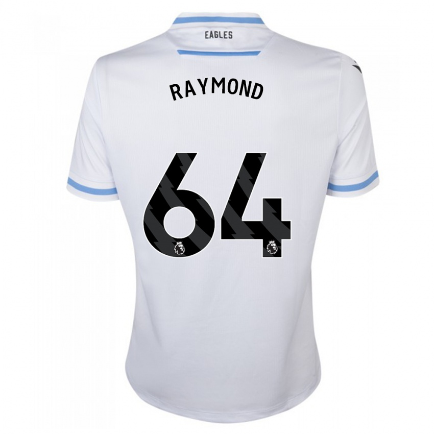 Niño Camiseta Jadan Raymond #64 Blanco 2ª Equipación 2023/24 La Camisa