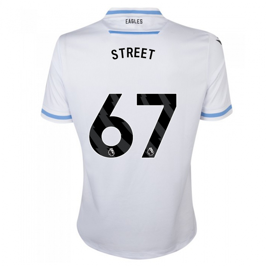 Niño Camiseta Rob Street #67 Blanco 2ª Equipación 2023/24 La Camisa